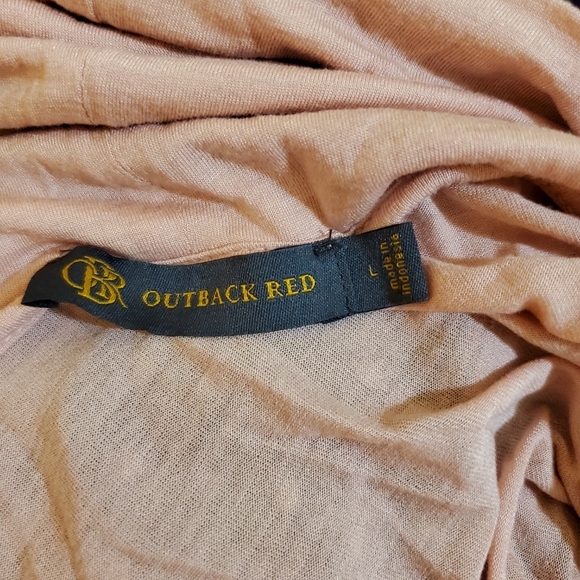 Outback Red Large cowneck soft pink top - Picture 5 of 7